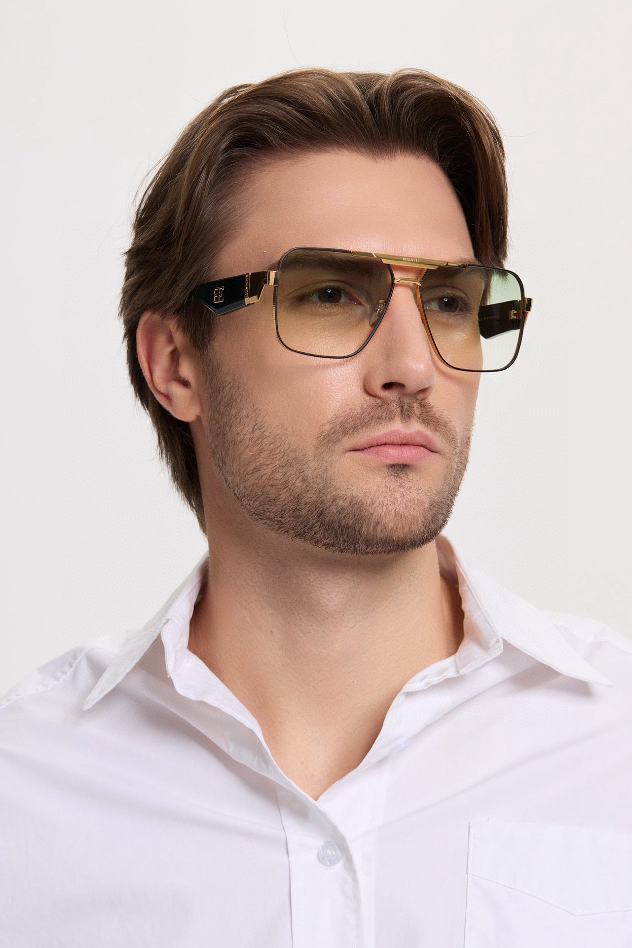 BUGATT 🆕Top quality
MODEL:20.SIZE:60-15-145.
BugattiEyewear CollectionOne