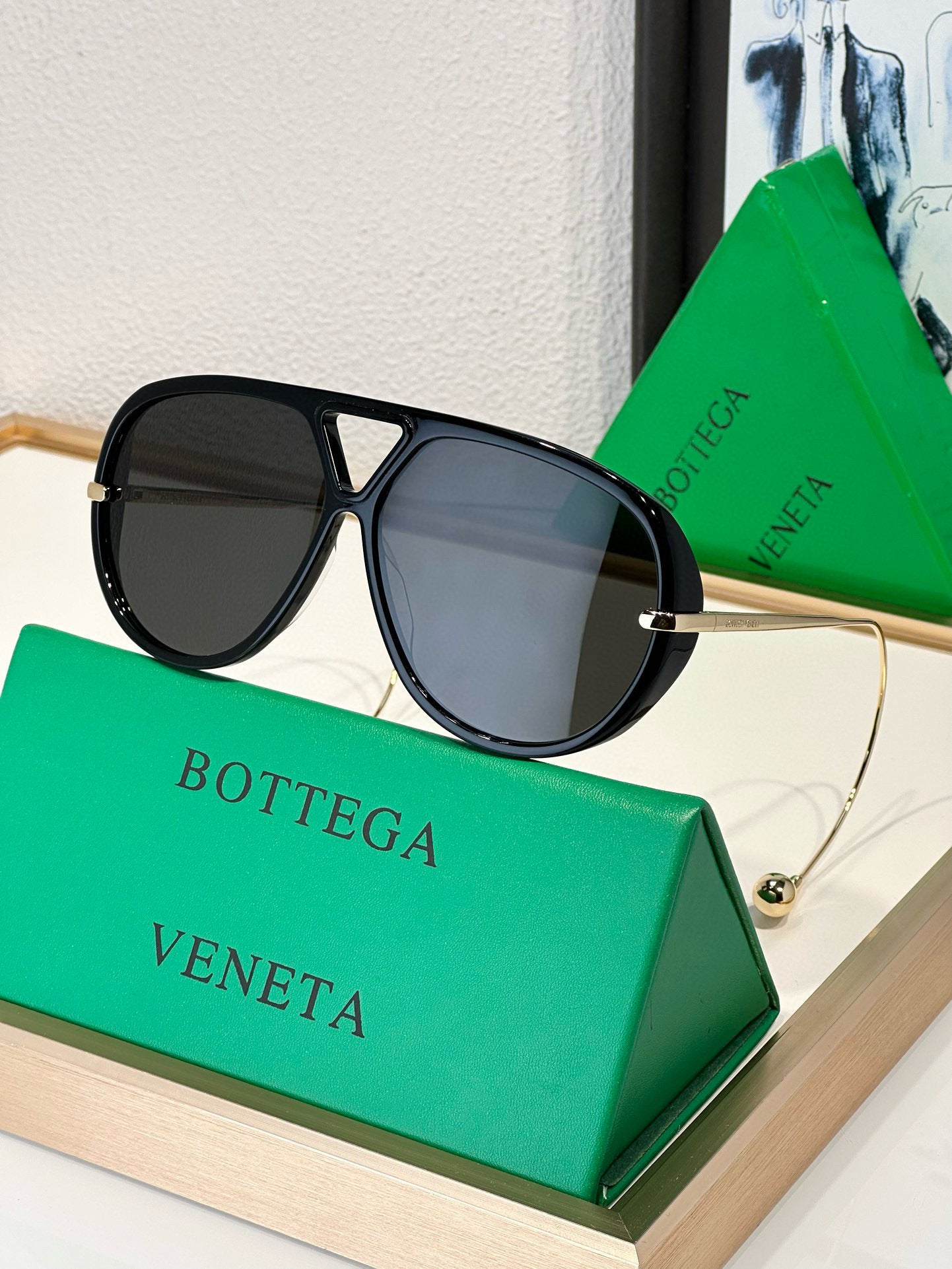 Bottega Venet*
Mod:Bv1273S
Size:63-12-180