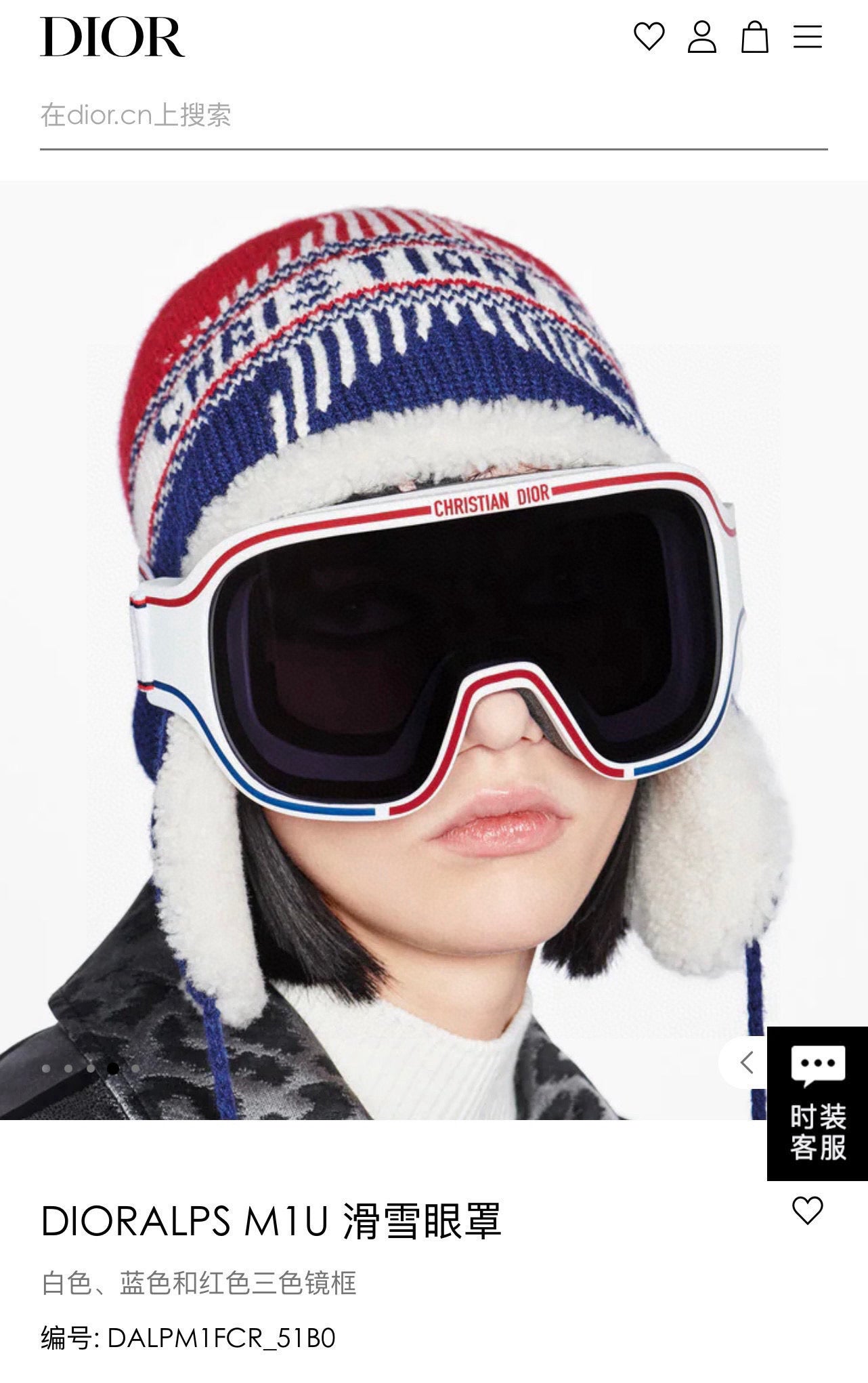 Dior Ski Goggles