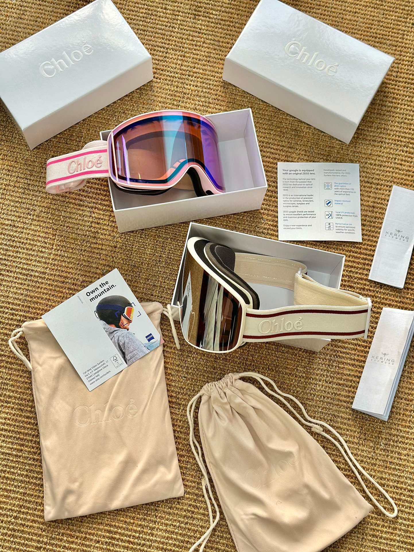 Chloe X Fusalp SKI GOGGLES