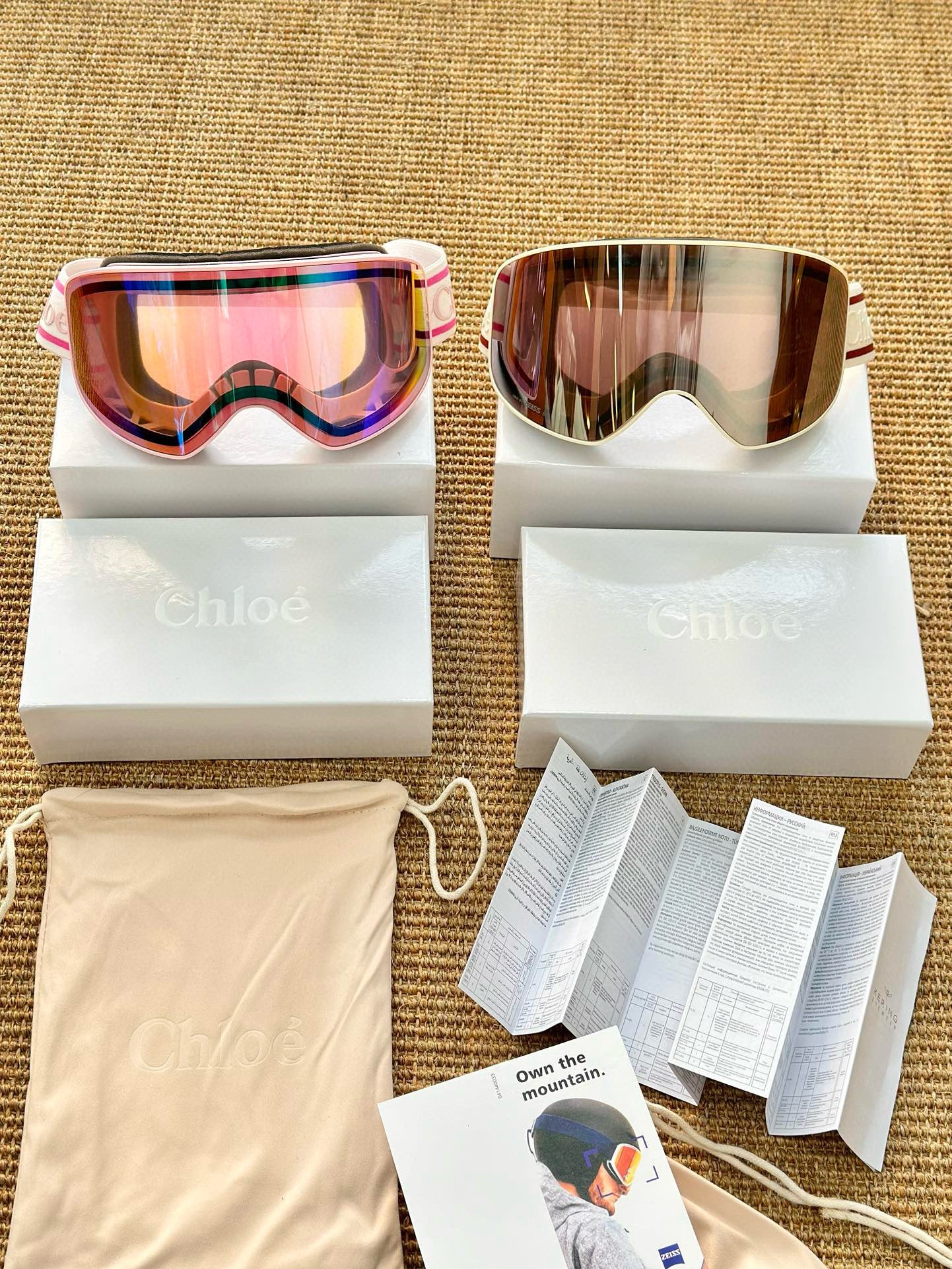 Chloe X Fusalp SKI GOGGLES