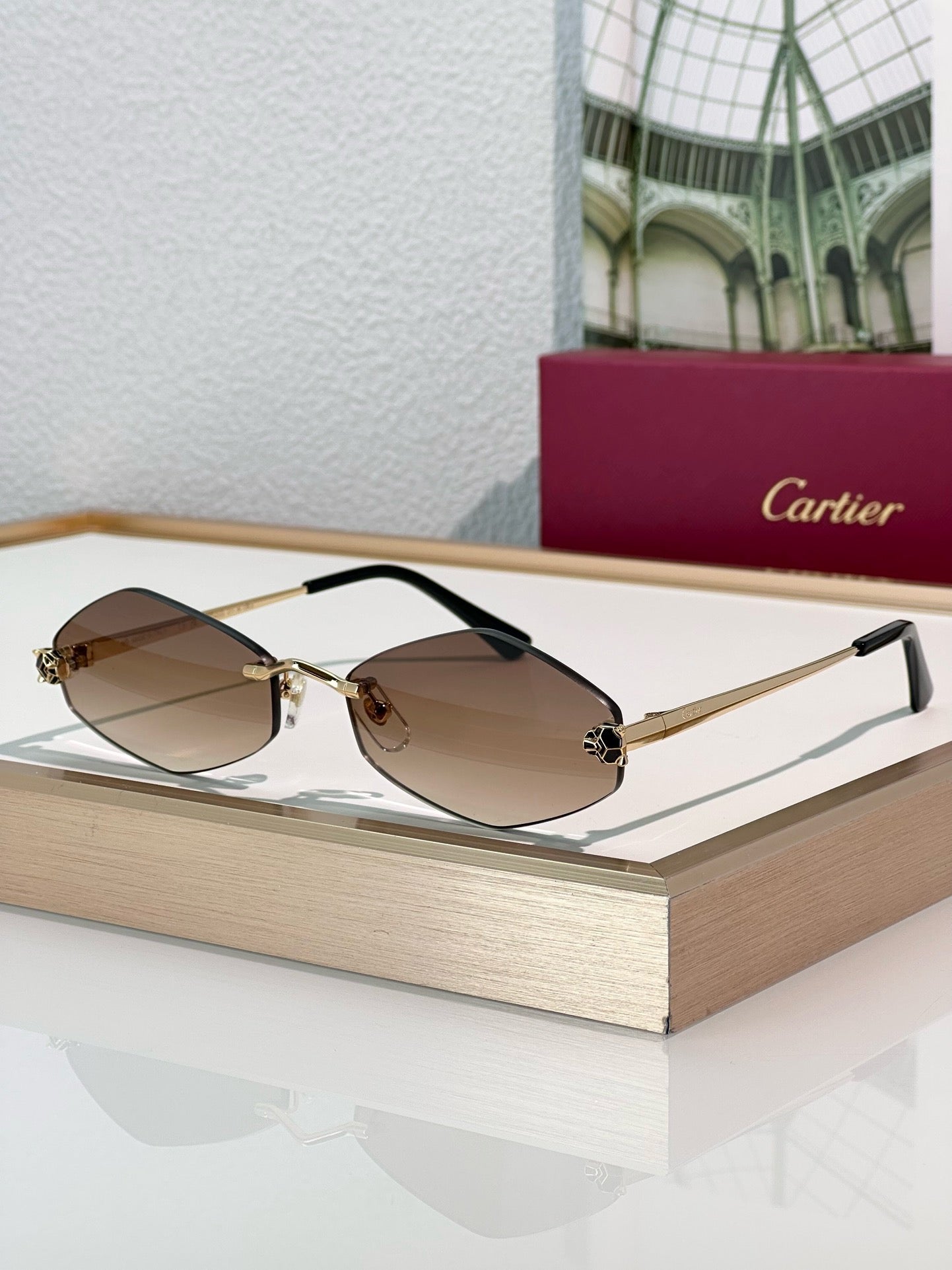 Cartier💘
Mod：CT0433S
Size：55-20-140