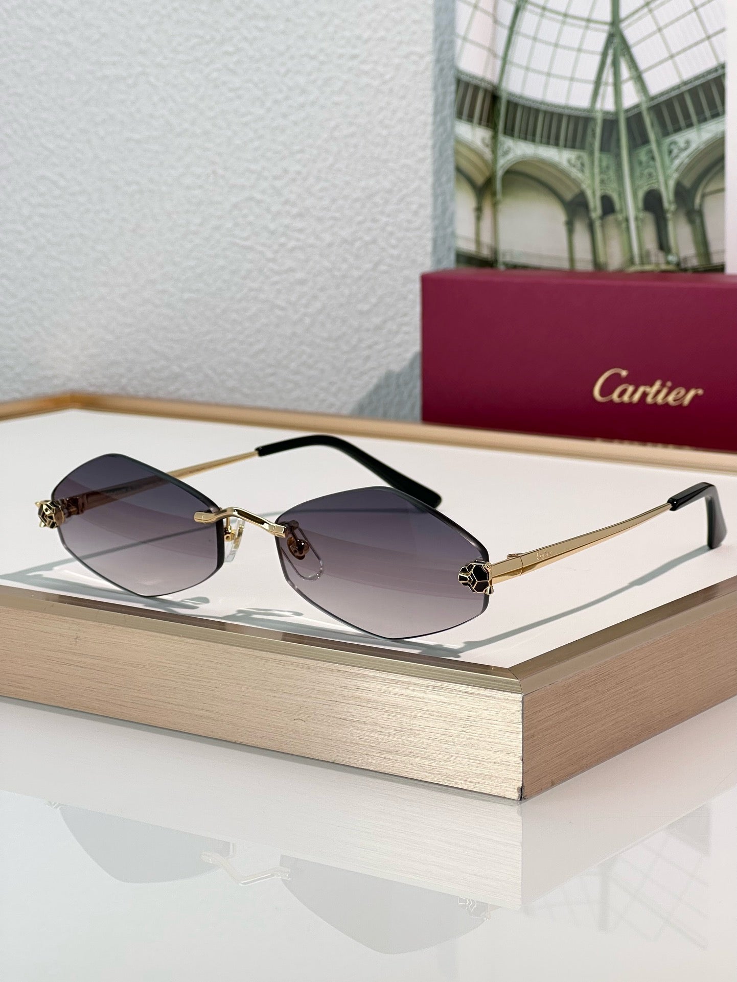 Cartier💘
Mod：CT0433S
Size：55-20-140