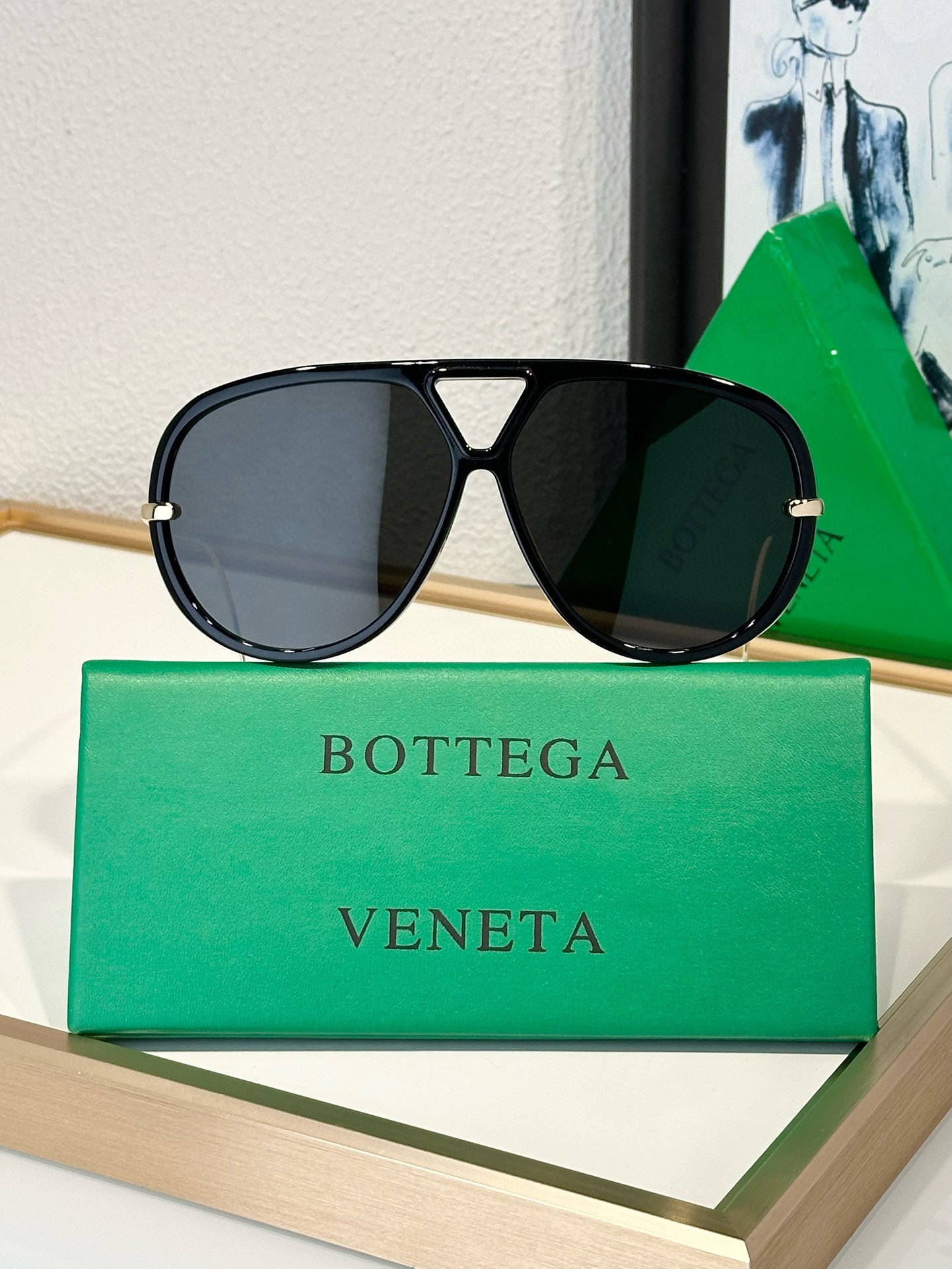 Bottega Venet*
Mod：Bv1273S
Size：63-12-180