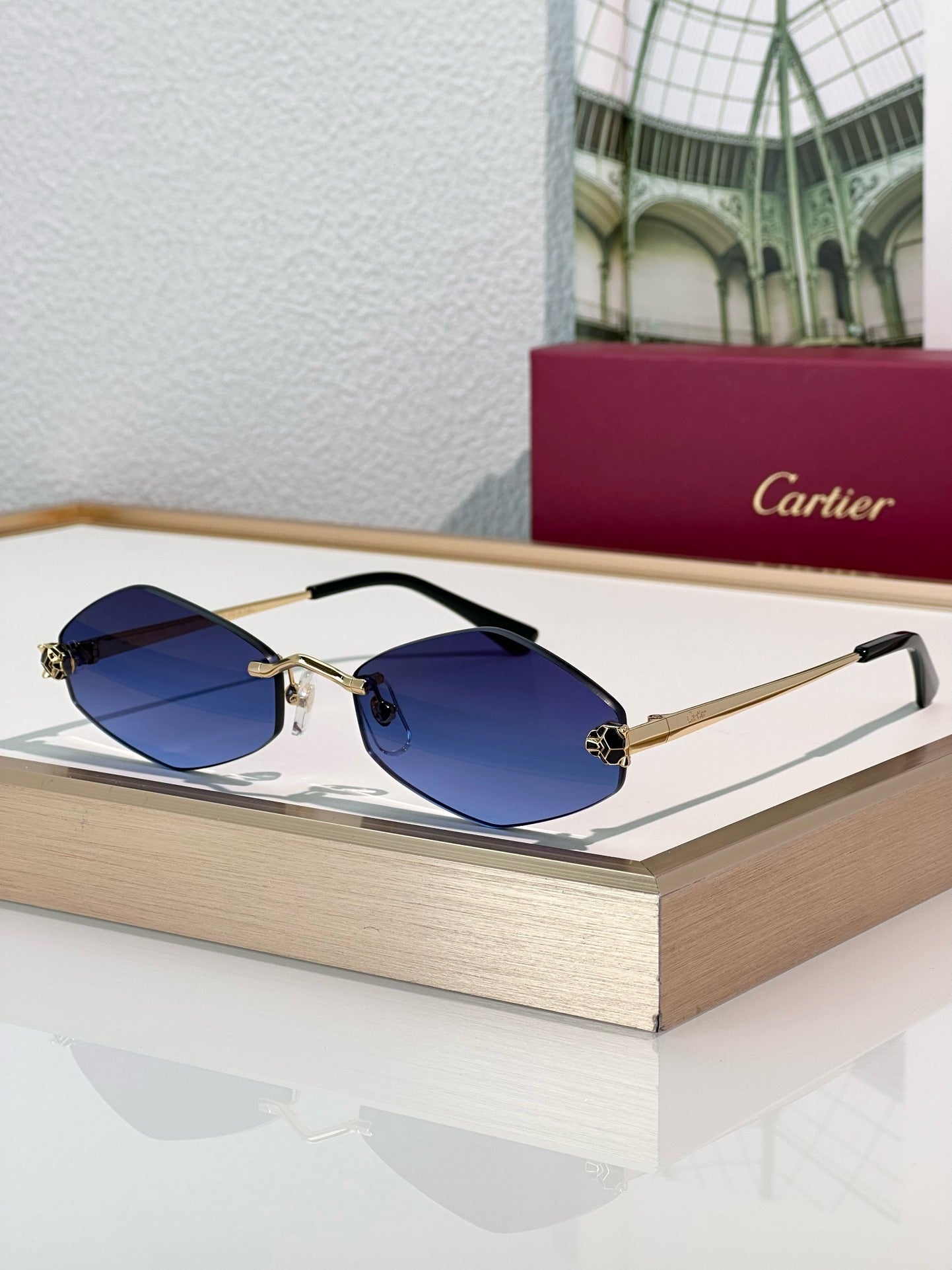 Cartier💘
Mod：CT0433S
Size：55-20-140