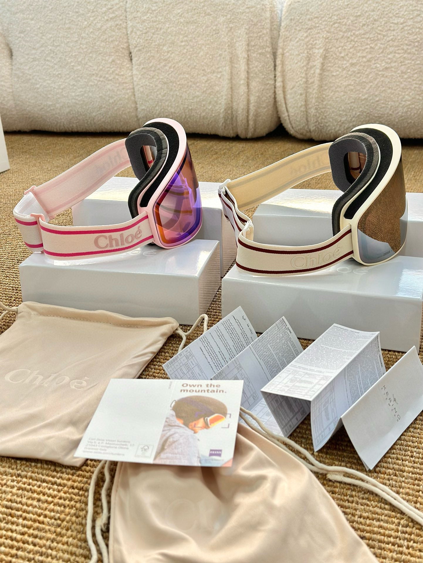 Chloe X Fusalp SKI GOGGLES