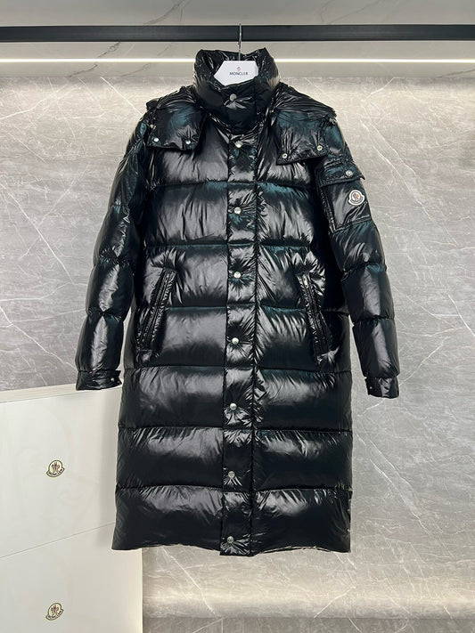 MONCLER HANOVERIAN HOODED LONG DOWN JACKET