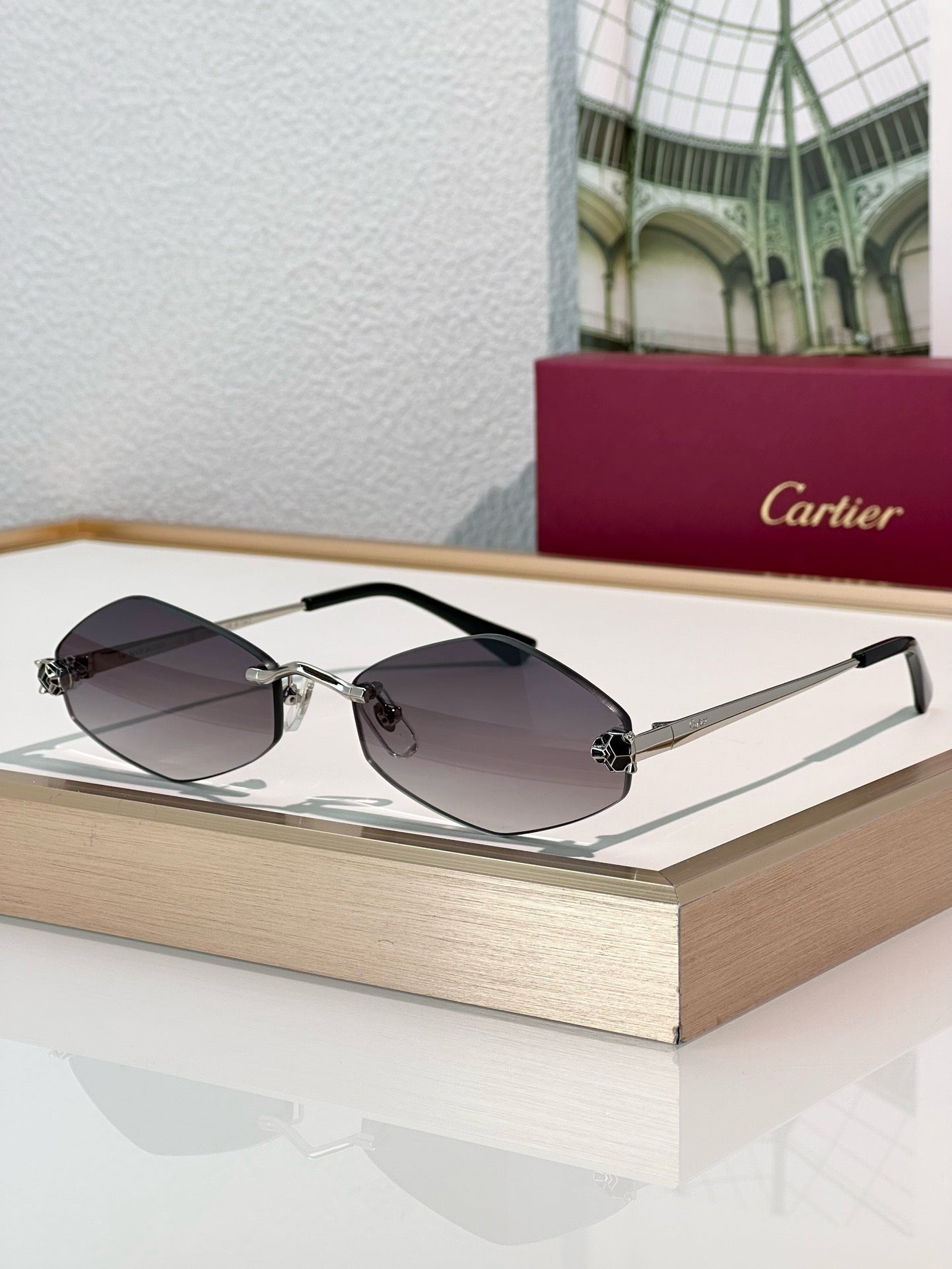 Cartier💘
Mod：CT0433S
Size：55-20-140