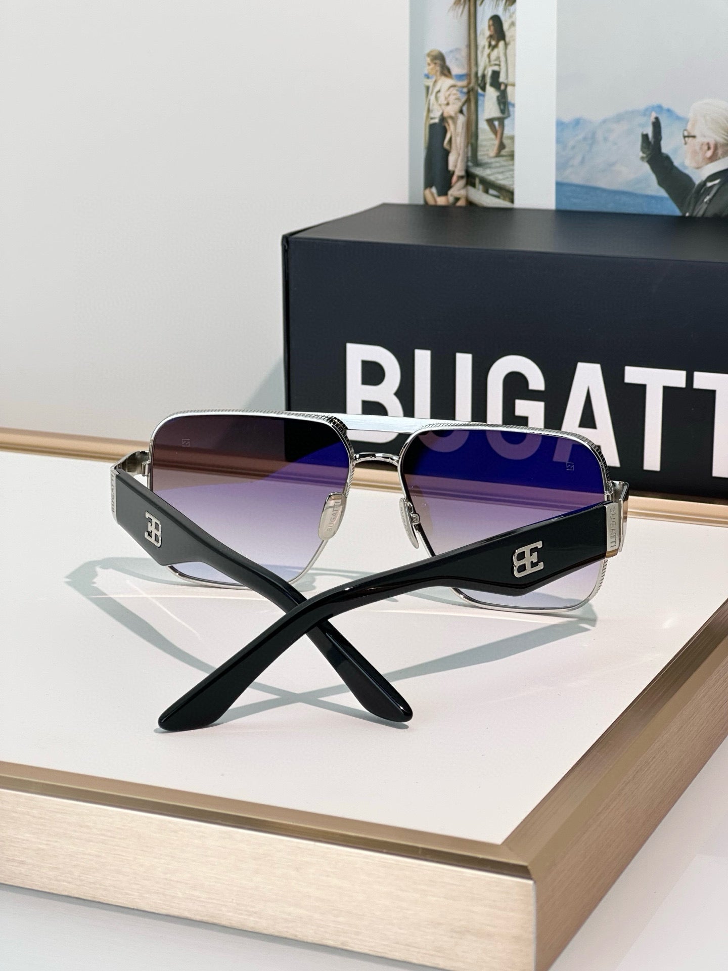 BUGATT 🆕Top quality
MODEL：20.SIZE:60-15-145.
BugattiEyewear CollectionOne