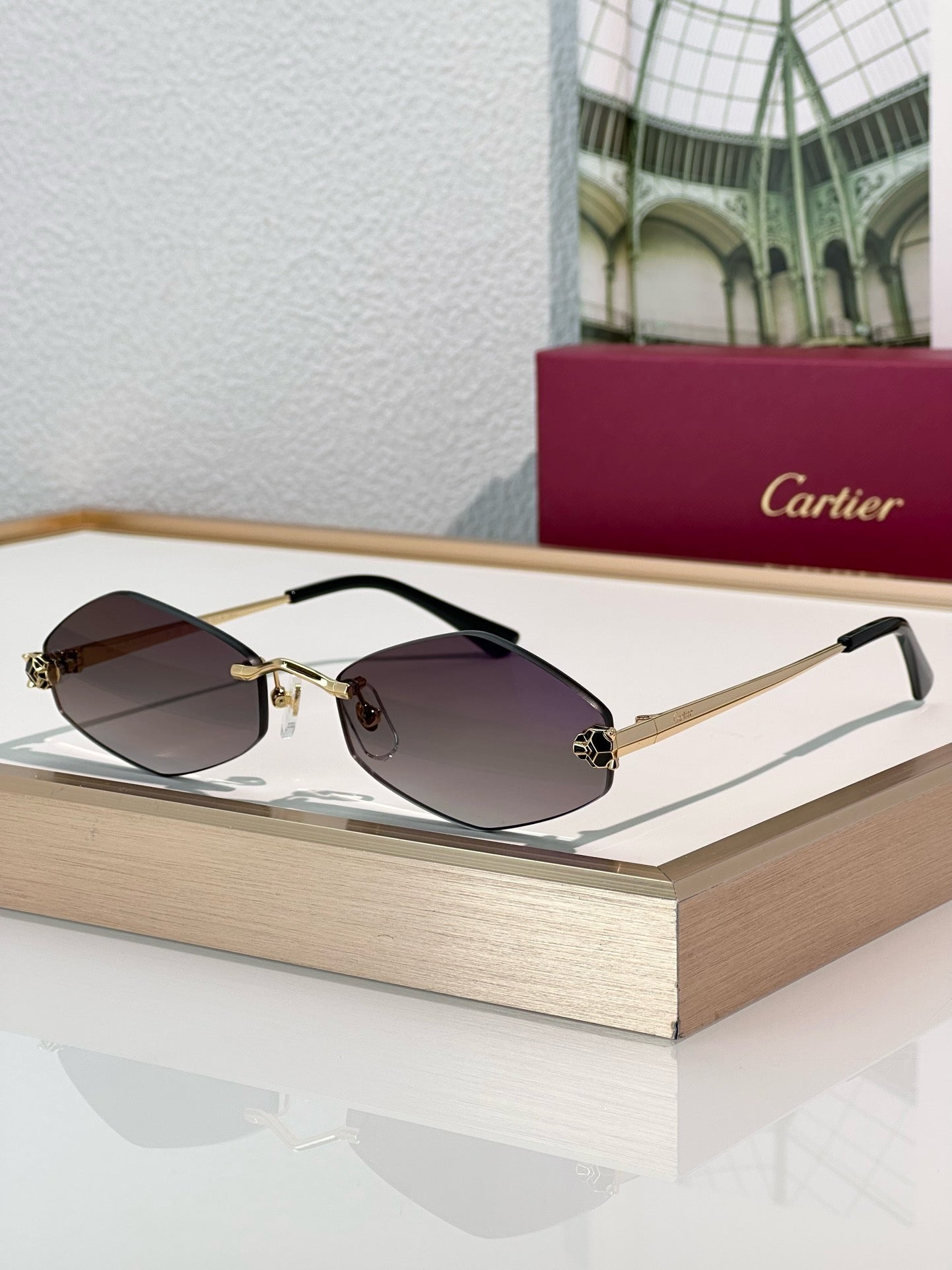 Cartier💘
Mod：CT0433S
Size：55-20-140
