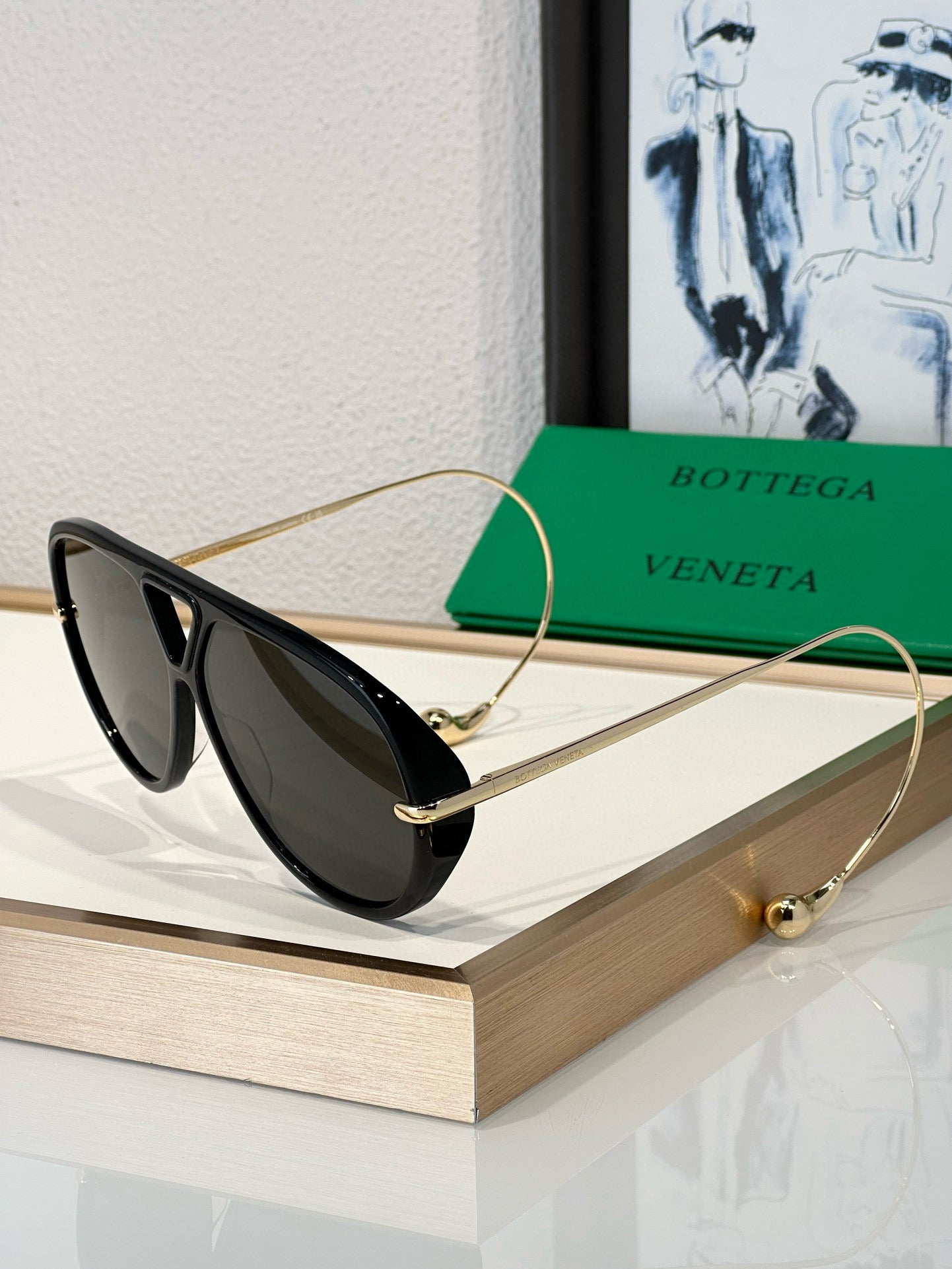 Bottega Venet*
Mod：Bv1273S
Size：63-12-180