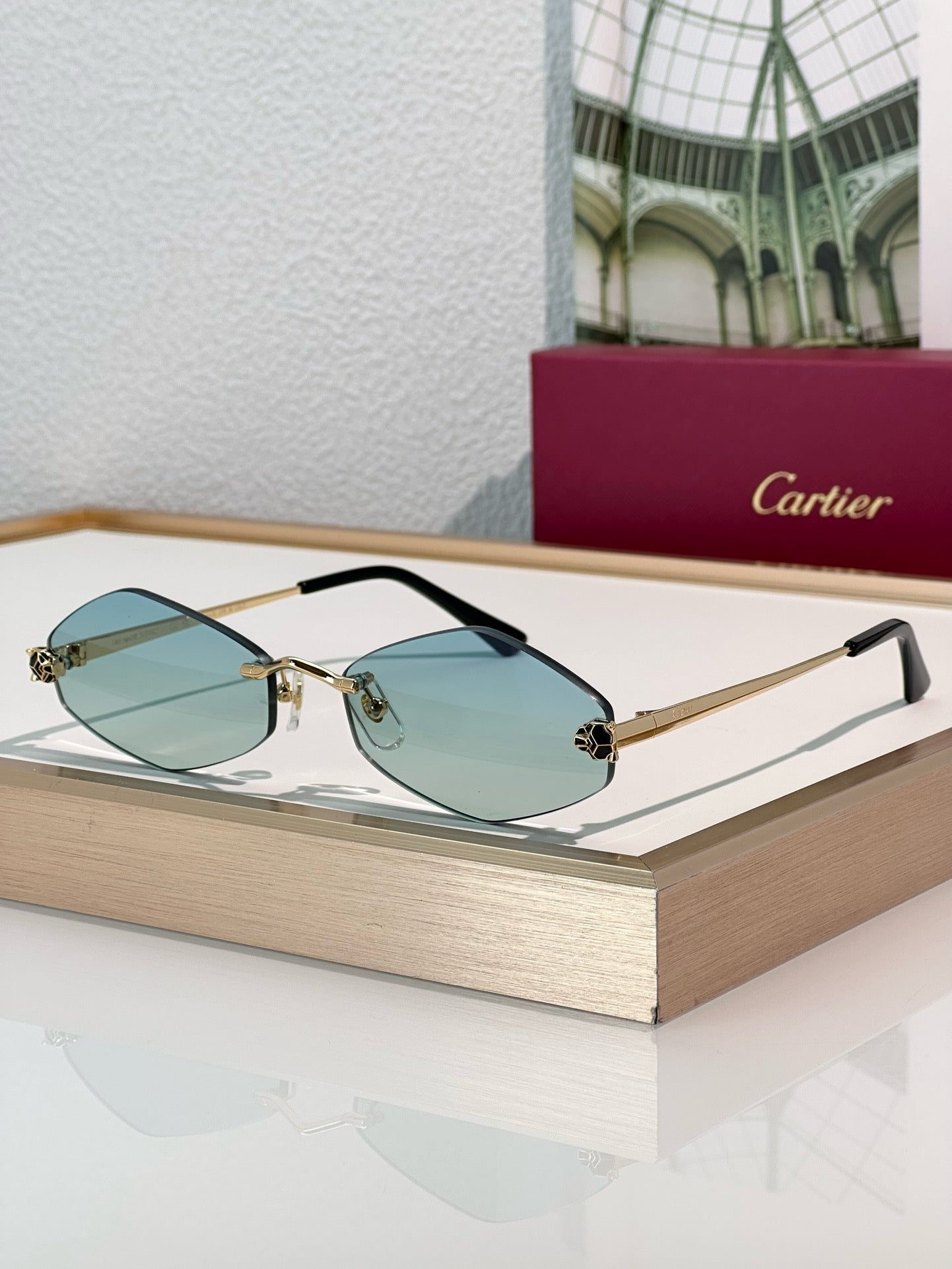 Cartier💘
Mod：CT0433S
Size：55-20-140