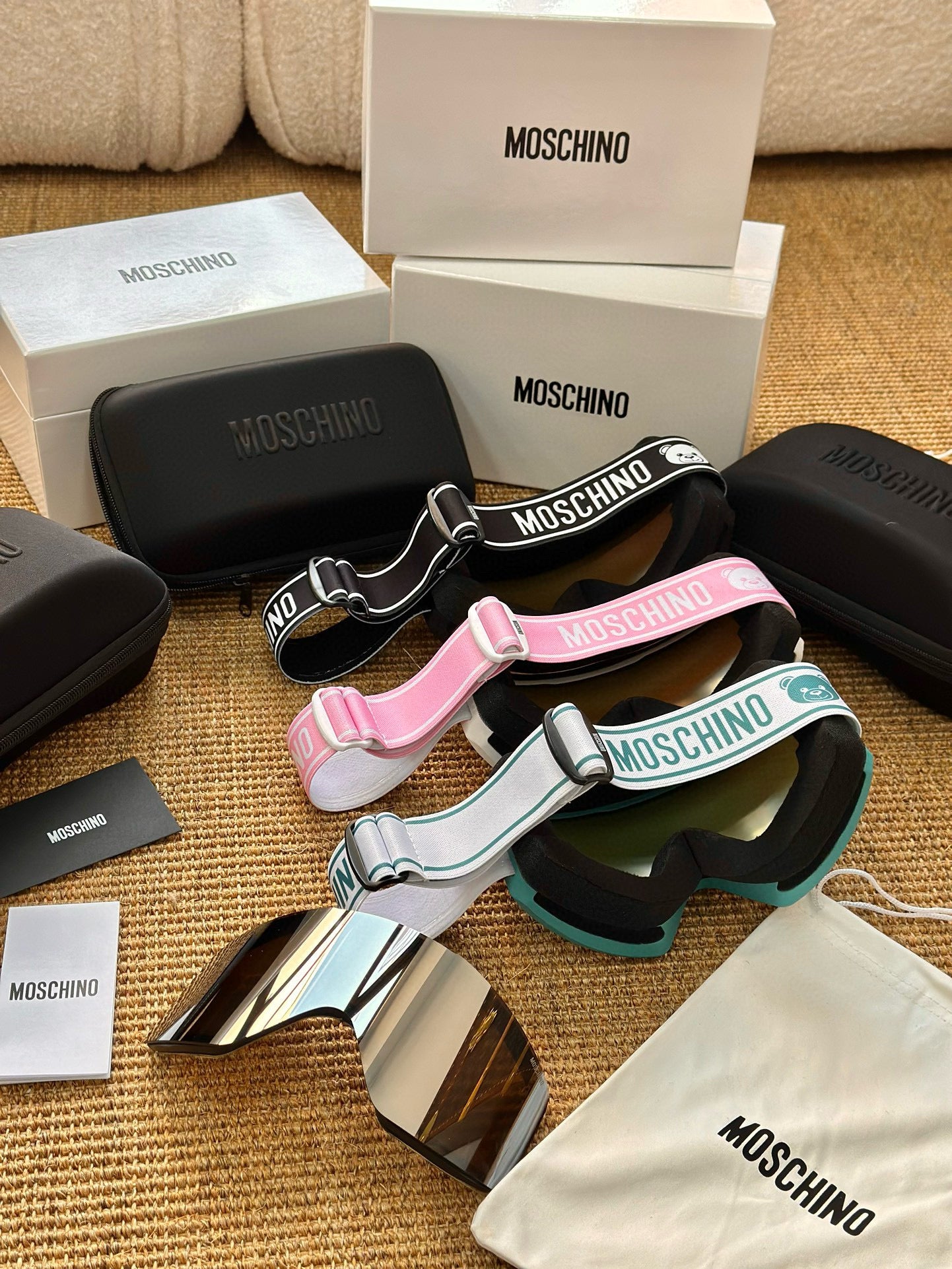 MOSCHINO SKI GOGGLES