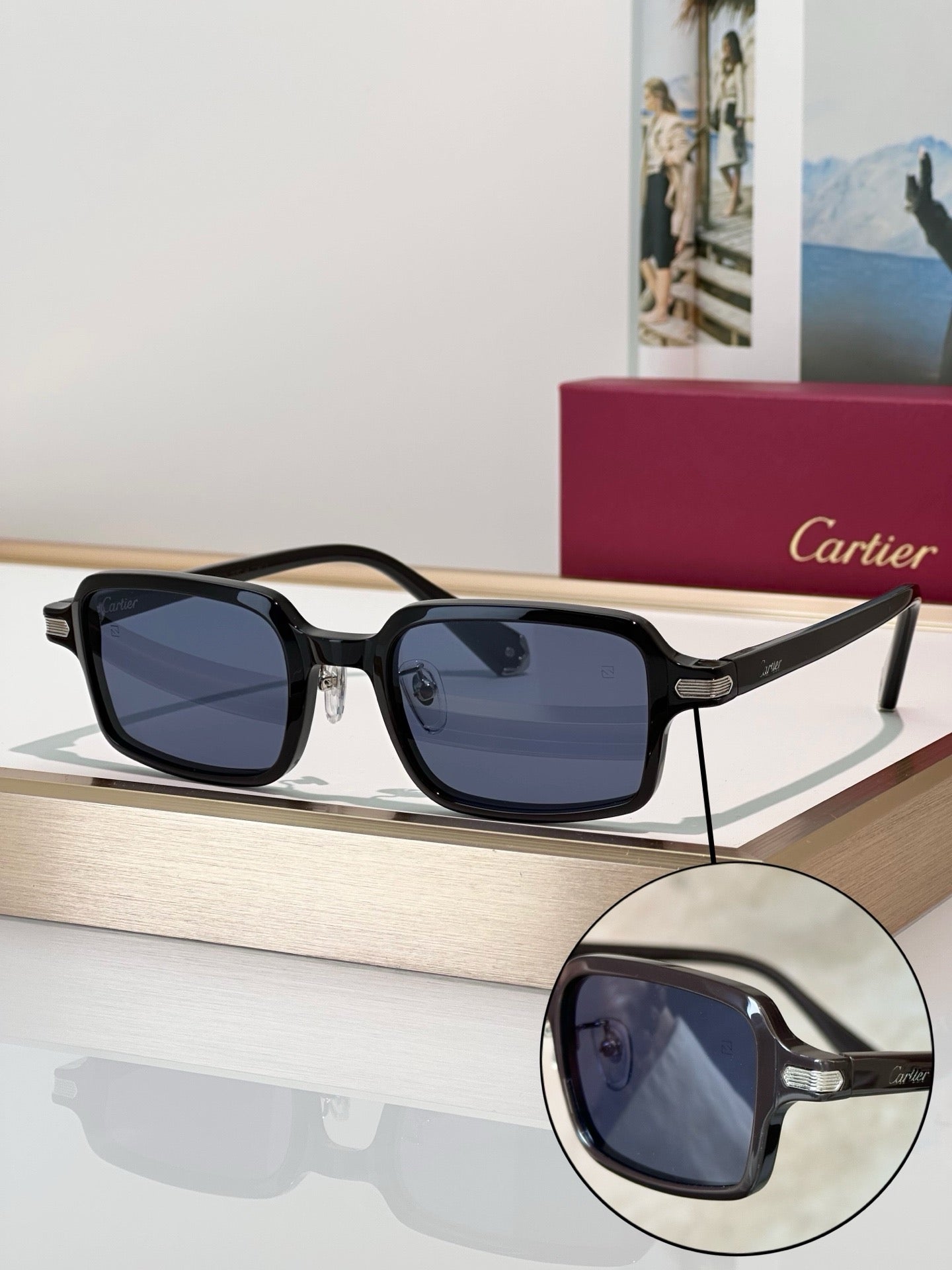 𝑪𝒂𝒓𝒕𝒊𝒆𝒓 Première
MOD：CT0539S
size：49□22-145