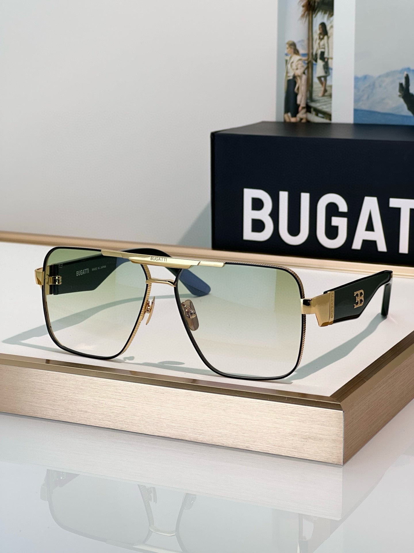 BUGATT 🆕Top quality
MODEL：20.SIZE:60-15-145.
BugattiEyewear CollectionOne
