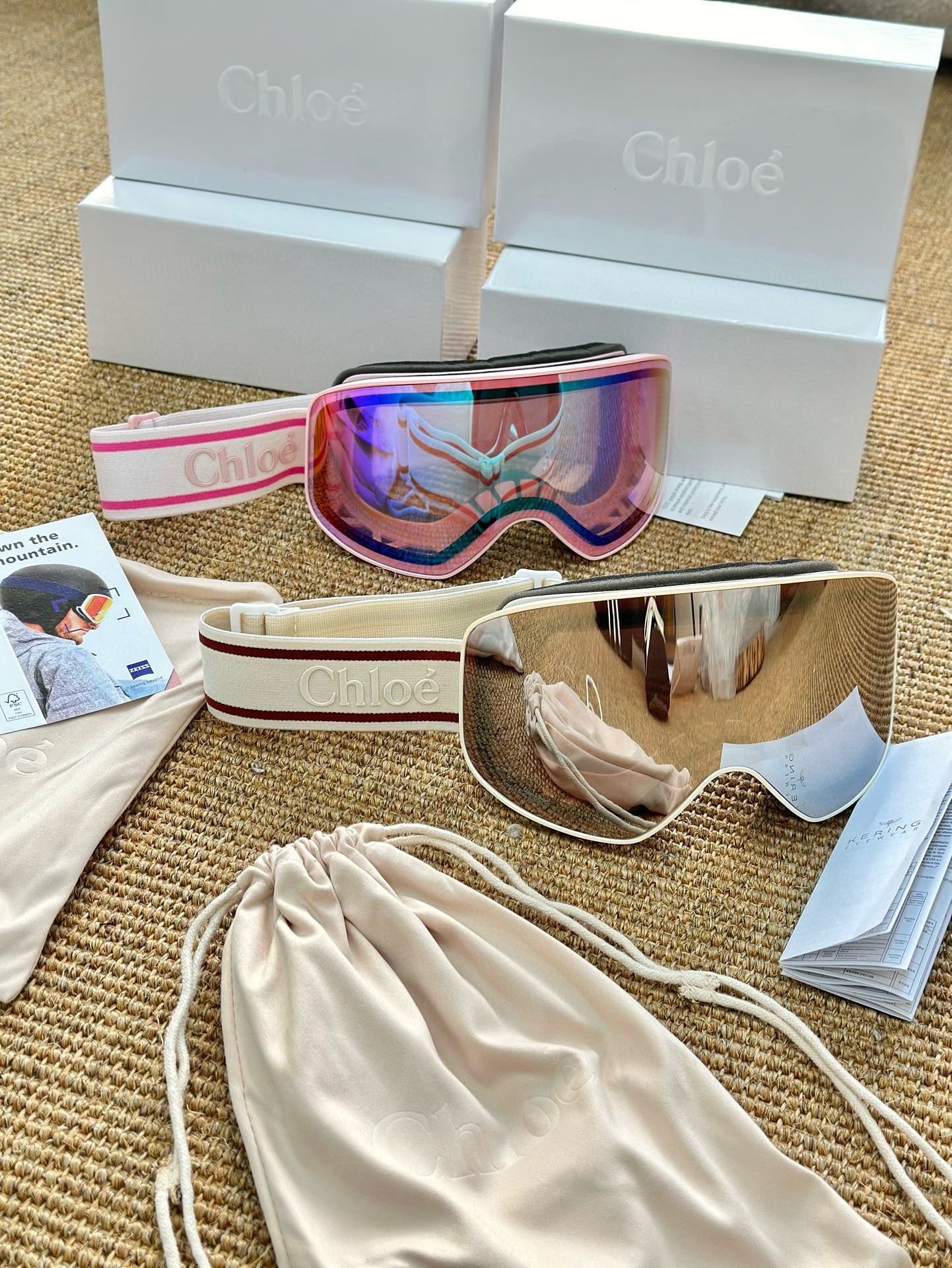 Chloe X Fusalp SKI GOGGLES