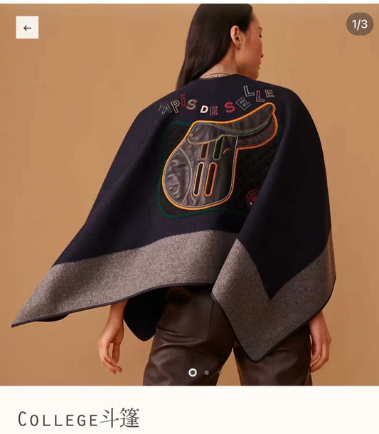 100% cashmere  COLLEGE Hermes H789123S

尺寸:103x130
