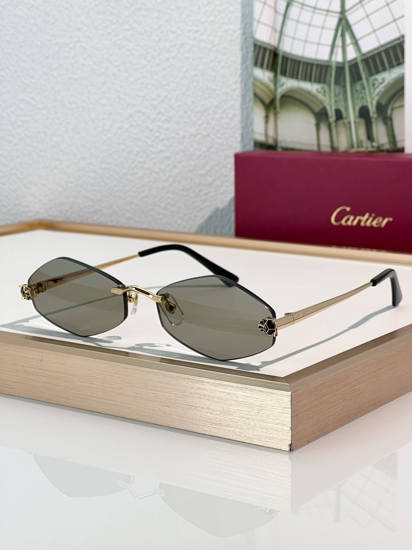 Cartier💘
Mod：CT0433S
Size：55-20-140