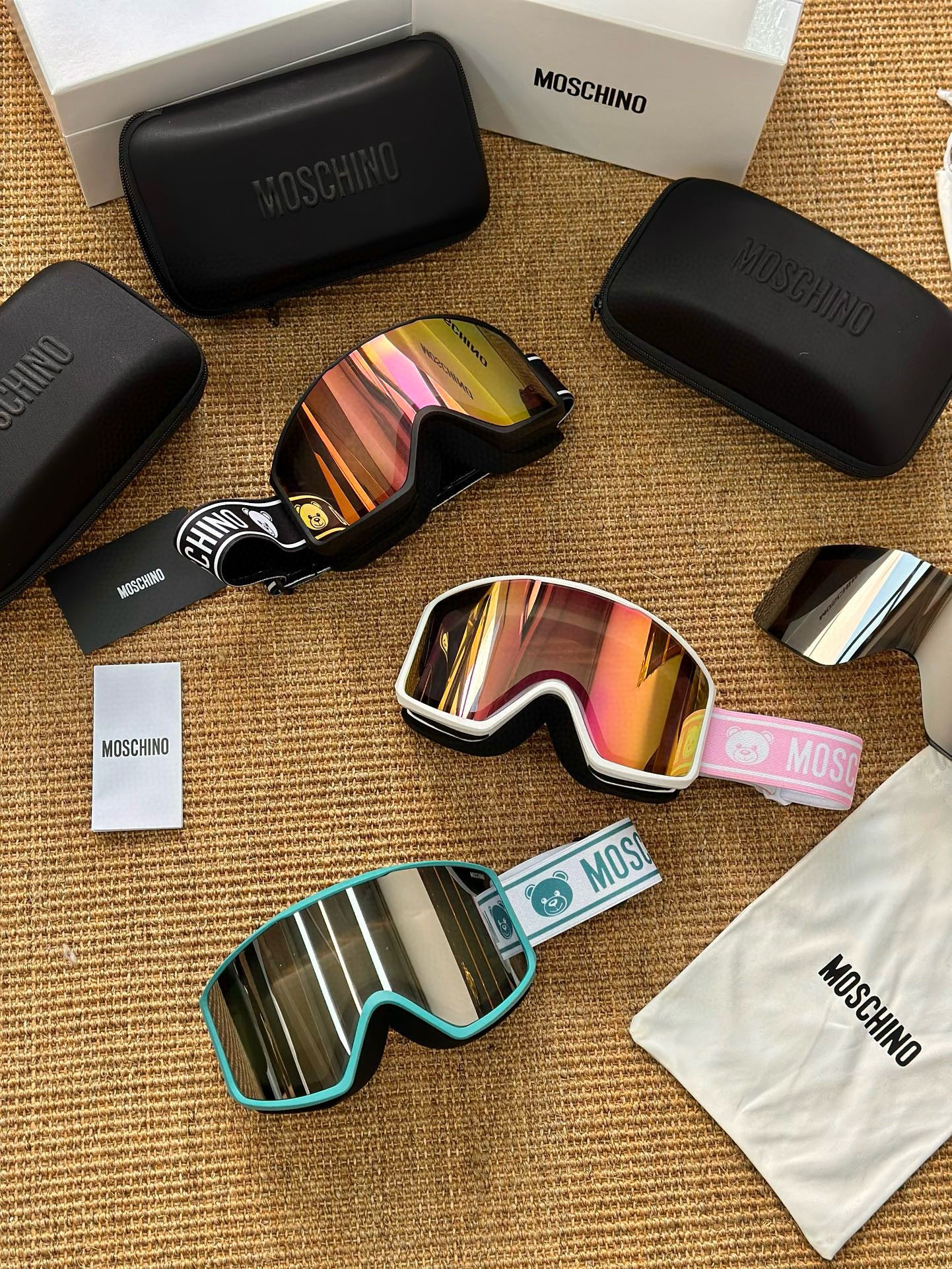 MOSCHINO SKI GOGGLES